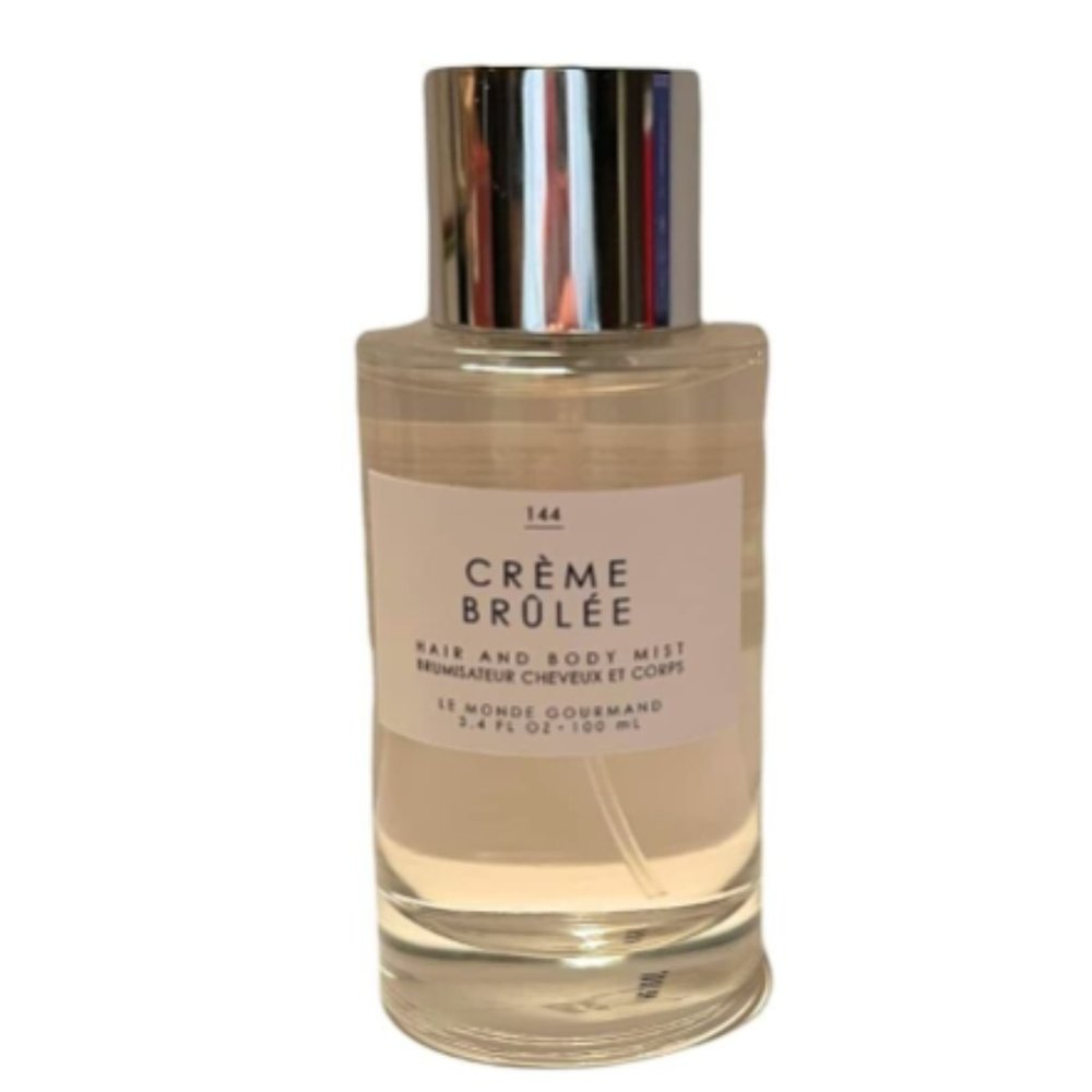 Anthropologie 144 Creme Brulee Parfum Spray Hair & Body Mist 3.4 oz 100 ml